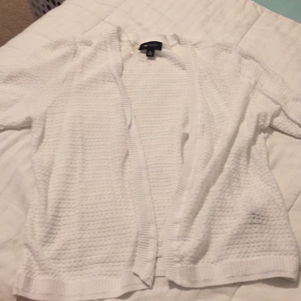 White Cardigan